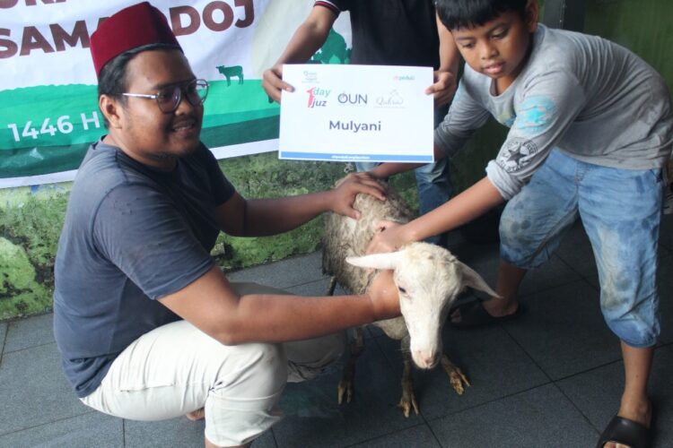 ODOJ Tebar Qurban di Mualaf Center Medan melalui Program Qubro 1446 H