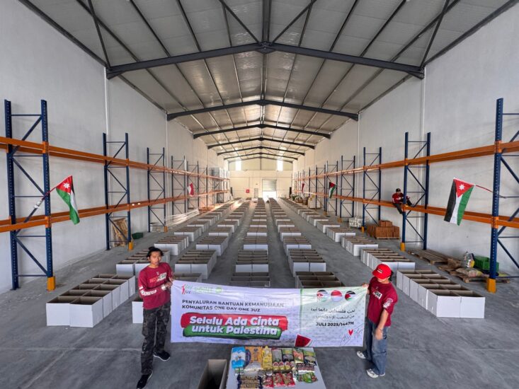 1000 Bantuan dari ODOJ Untuk Pengungsi Palestina