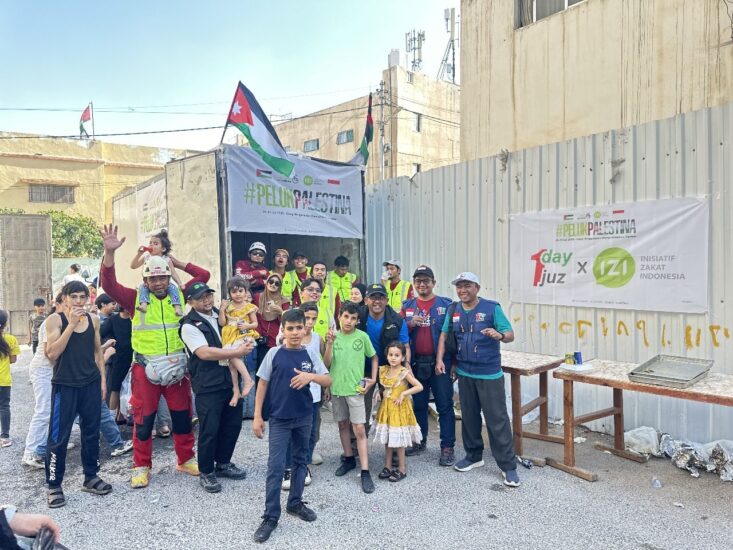 Bantuan ODOJ untuk Palestina di Camp Joufah & Jabal Nazif