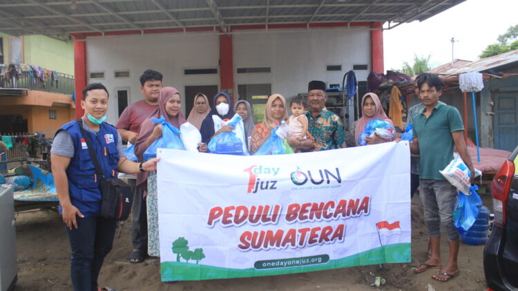 ODOJ Peduli Sumatra Salurkan Bantuan di Pidie dan Pidie Jaya
