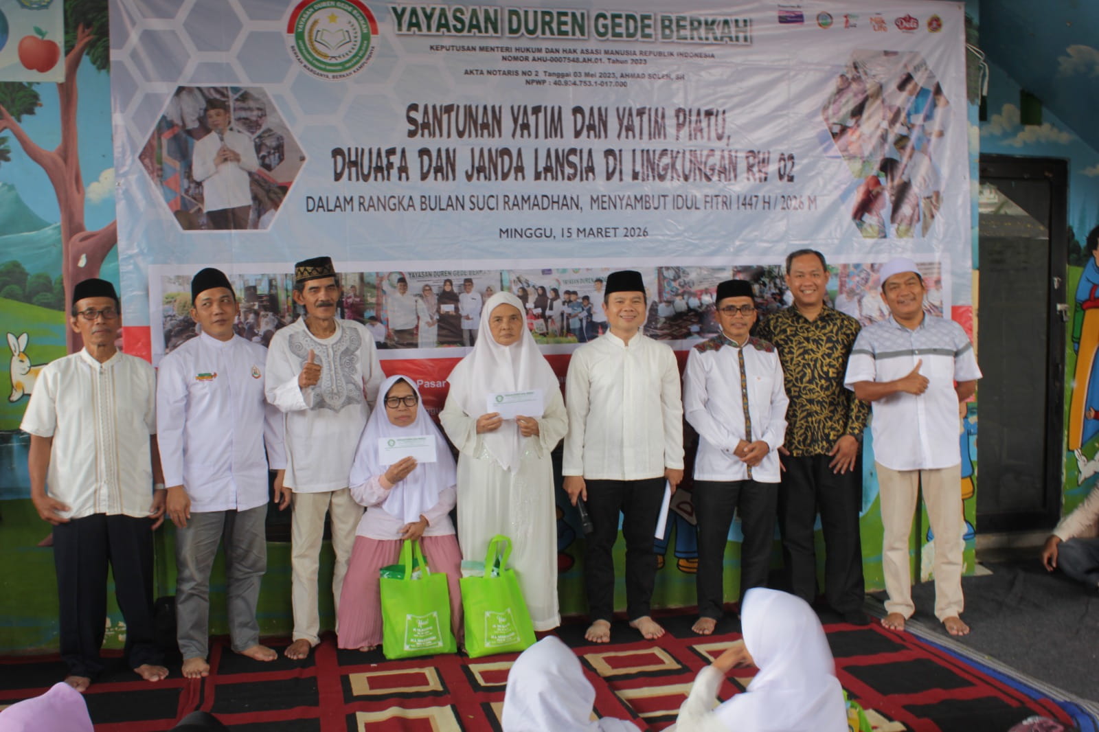 Sinergi ODOJ dan Yayasan Duren Gede Berkah Santuni Yatim