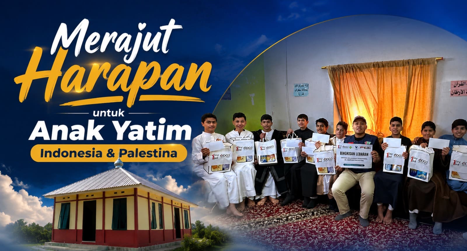 Merajut Harapan untuk Anak Yatim Indonesia & Palestina