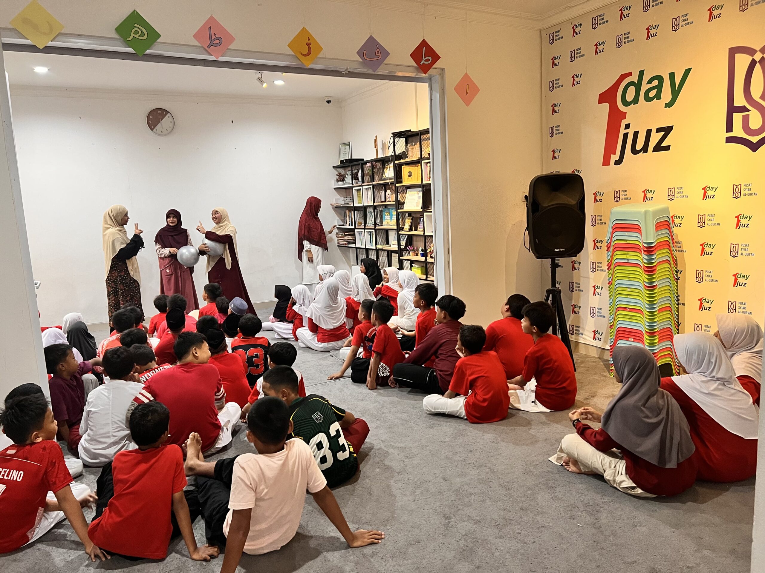 Keseruan Lomba 17an Anak TPQ di Sekretariat DPP ODOJ